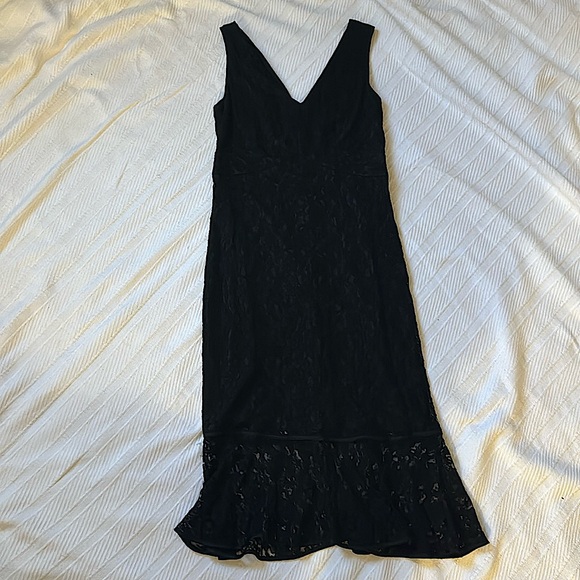 Black Lace Dress Size XS - Picture 1 of 3